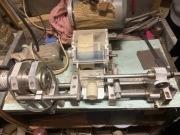 Mała tokarka stołowa 0.37kv silnik