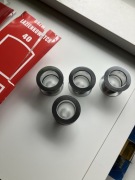 Tuleja wentylacyjna okrągła fi 40mm srebrny srebrna 4 szt. Wrocław