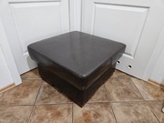 Pufa ekoskóra kolor brązowy 