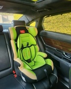 Hello Baby Fotelik Samochodowy Neonowy Zielony 9 - 36 kg