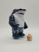 Minifigurka King Shark DC Comics Kompatybilna z LEGO