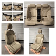 Fotele Lexus IS 250 2006 jasna skóra jasne wnętrze fotel kierowcy siedzenia