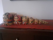 Rosyjskie babuszki ,,matrioszki" 