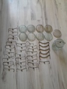 Duży zestaw stare słoiki wek ankerglass