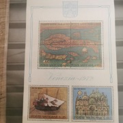 Bloczek znaczków Watykan 1972r.