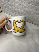 Kubek WALENTYNKI KOCHAM CIĘ BANAN 330 ml