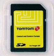 Aktualizacja map Peugeot 107 TomTom EU