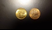 5 gr 1991 mennicze z rolki NBP