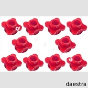 LEGO 33291 KWIATEK czerwony 1x1 - 10 sztuk