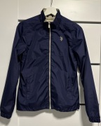 U.S. Polo Assn. granatowa kurtka przejściowa wiatrówka rozm. M