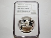 5000 zł 1989 r - Henryk Sucharski, NGC PF68 UC