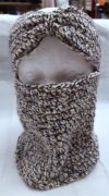 Handmade nowy komplet opaska i komin 
