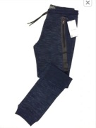 C&A Dresowe SPODNIE 158 Dresy Cienkie Granatowe na Wiosnę NOWE