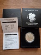 USA, Dolar 2021- D lub S  - Morgan Dollar - 26,7 g. Ag.999