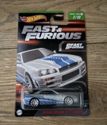 Hot Wheels Nissan Skyline GT-R (BNR34) Fast&Furious 
