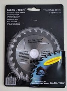 Falon-Tech tarcza piła do drewna widiowa do szlifierki 115/22,2/24Z 20 mm