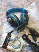 Słuchawki przewodowe z mikrofonem 