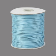 Sznurek jubilerski woskowany z poliestru SNAKE 1,5mm niebieski