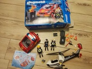 Playmobil 9235 samochód i helikopter