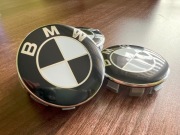 Dekielki BMW kapsle emblematy znaczki zaślepki felg aluminiowych 4szt.