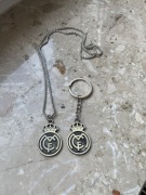 Brelok I naszyjnik real madryt