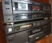 TECHNICS MAGNETOFON TUNER RADIO ODTWARZACZ CD