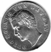 Bawaria 3 marki, 1913 r