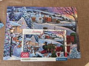 Puzzle Clementoni 500 elementów Puzzle 500 el. Kolekcja świąteczna Compact