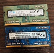 8GB (2x4GB) DDR3L 1600MHz PC3L-12800S SO-DIMM SK Hynix + Samsung Laptop