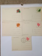 Kartki pocztowe kwiaty Cp 432 projektu K.Tarkowskiej