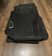 Dywaniki gumowe KOMPLET PRZÓD I TYŁ do BMW 3 4 G20 G21 G22 G26. ORYGINAŁ