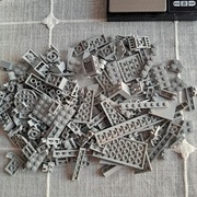 Lego szare elementy 150g 2
