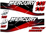 Emblemat, naklejka na silnik zaburtowy MERCURY 115