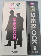 SHERLOCK (10 DVD) SERIA 1+2+3 POLSKIE WYDANIE