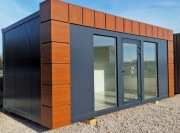 Kontener Handlowy Mieszkalny Pawilon Biurowy Usługowy 6x3 7x3 OD RĘKI 