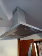 Okap wyspowy, używany