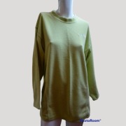Zielona bluza Adidas bawełna vintage M 90s retro