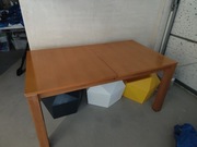 STÓŁ - SOLIDNY, Rozsuwany Brązowy MASYWNY Wygląd