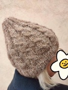 Handmade czapka z alpaki 