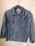 Jeansowa damska z długim rękawem na zatrzaski WIPO-1 rozmiar L 40