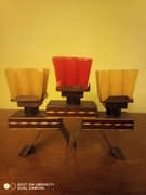 świecznik na trzy świece 