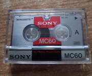 Mikrokaseta  SONY  MC 60  made in japan 