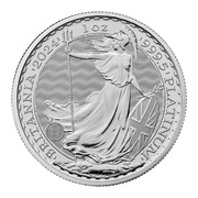 1 oz Platyny Britannia 
