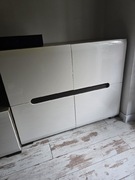 Szafka-komoda Azteca Trio Black Red White 