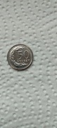 50 groszy moneta z 2008 roku . Niska emisja!!!