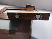 Drewniana lampa wisząca loft rustykalna 