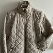 Kurtka pikowana rozmiar 38 ecru hm 