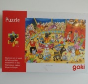 Puzzle  - drewniane Goki 96 elementów 