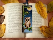 Zakładka do książki, nocna sowa, rękodzieło