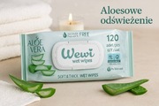 CHUSTECZKI NAWILŻANE WEWI CHUSTECZKI DO RĄK DO CIAŁA ALOES 